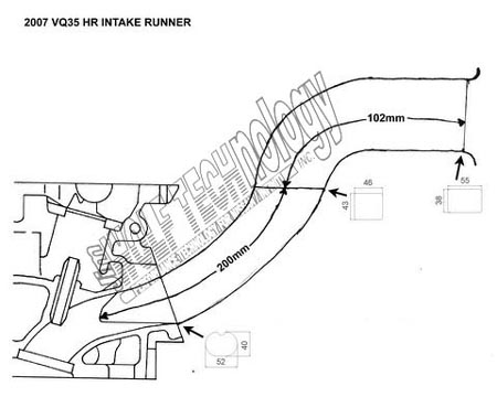 VQ35HR INTAKE RUNNER